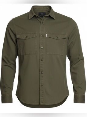 FARRELL OLIVE WORKSHIRT SMALL